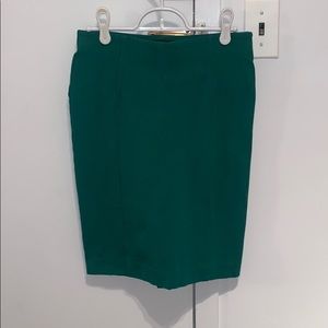 Green Pencil Skirt